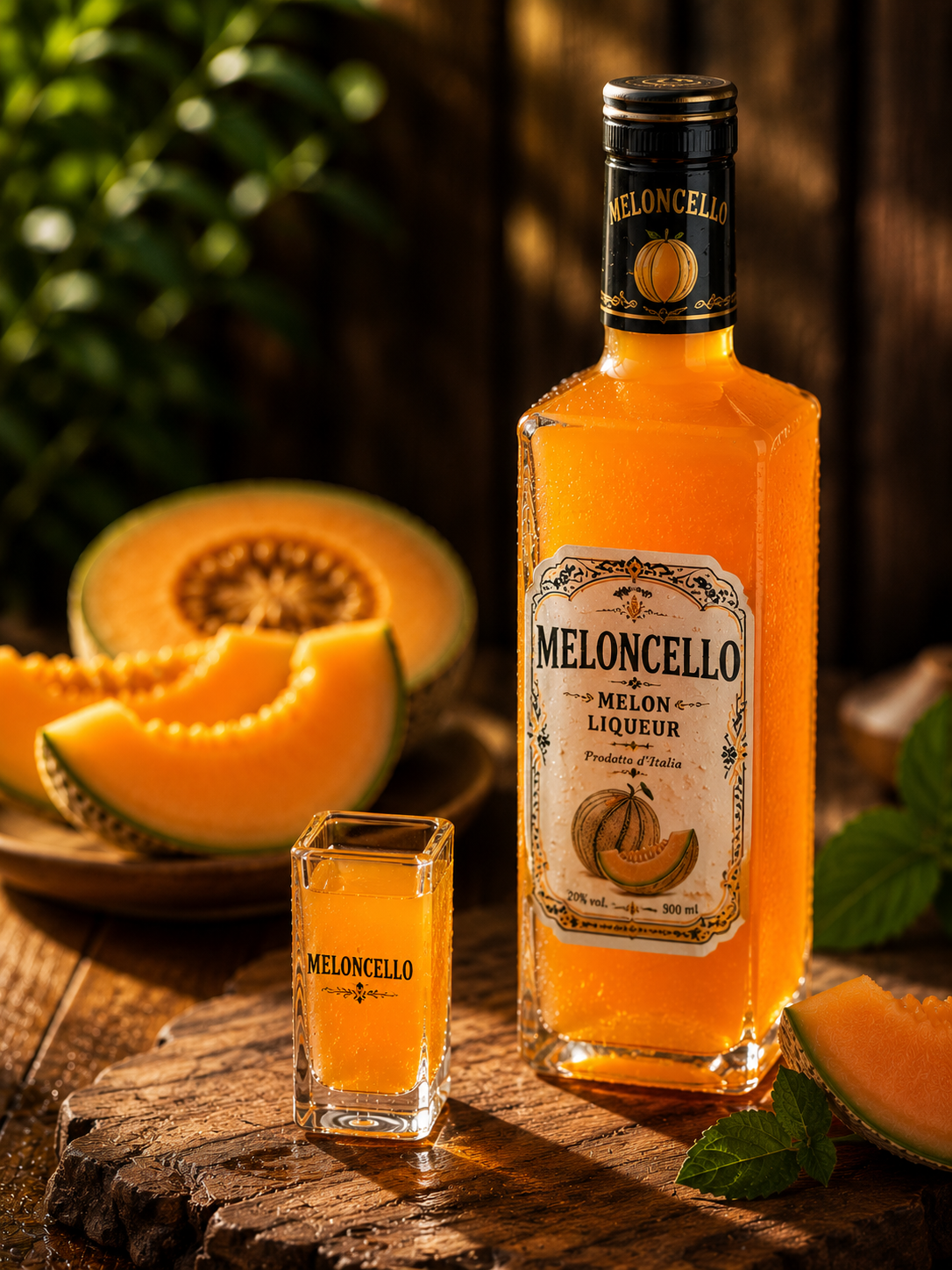 Digestif Meloncello bei L'Antica Pizzeria Napoletana Stuttgart